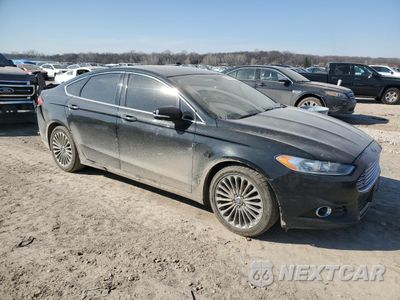 Czwarte zdjęcie samochodu z boku: 2015 FORD FUSION TITANIUM TITANIUM VIN:3FA6P0K95FR115855 - miniatura