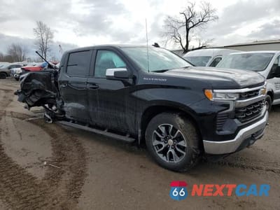 Czwarte zdjęcie samochodu z boku: 2024 CHEVROLET SILVERADO K1500 LT-L VIN:1GCPDKEK6RZ297874 - miniatura