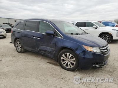 Czwarte zdjęcie samochodu z boku: 2016 HONDA ODYSSEY SE VIN:5FNRL5H37GB059388 - miniatura