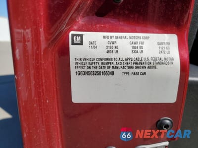 Zdjęcie 14 z 14 samochodu: 2005 CADILLAC CTS-V VIN:1G6DN56S250166040 - miniatura