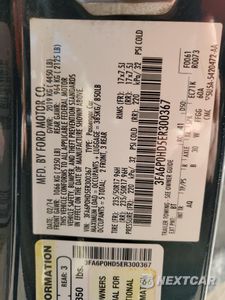 Zdjęcie 14 z 14 samochodu: 2014 FORD FUSION SE VIN:3FA6P0HD5ER300367 - miniatura