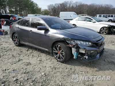 Czwarte zdjęcie samochodu z boku: 2018 HONDA CIVIC SI VIN:2HGFC1E53JH706812 - miniatura