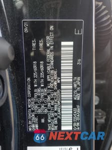 Zdjęcie 14 z 15 samochodu: 2021 LEXUS NX 300 BASE VIN:JTJGARDZXM5032095 - miniatura
