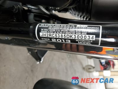 Zdjęcie 9 z 9 samochodu: 2013 HONDA VT750 C2B VIN:JH2RC5385DK300034 - miniatura
