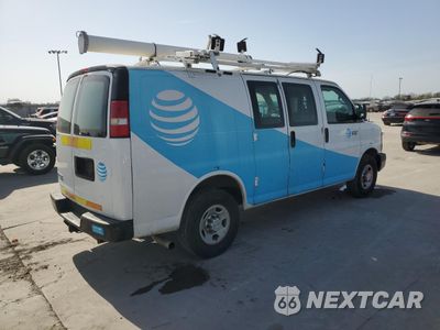 Trzecie zdjęcie samochodu z tyłu: 2012 CHEVROLET EXPRESS G2500 VIN:1GCWGFCG8C1190954 - miniatura