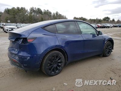 Trzecie zdjęcie samochodu z tyłu: 2022 TESLA MODEL Y VIN:7SAYGAEE2NF388711 - miniatura