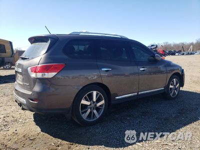 Trzecie zdjęcie samochodu z tyłu: 2015 NISSAN PATHFINDER S VIN:5N1AR2MN0FC646279 - miniatura