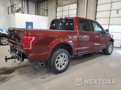 Trzecie zdjęcie samochodu z tyłu: 2015 FORD F150 SUPERCREW VIN:1FTEW1EF1FFA34235 - miniatura