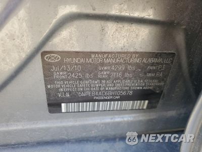 Zdjęcie 12 z 12 samochodu: 2011 HYUNDAI SONATA GLS VIN:5NPEB4AC6BH105678 - miniatura