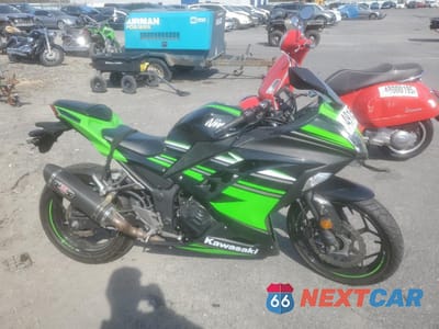 2016 KAWASAKI EX300 B JKAEX8B1XGDA31150 - główne zdjęcie licytacji z USA - miniatura