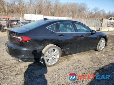 Trzecie zdjęcie samochodu z tyłu: 2023 ACURA TLX TECHNOLOGY VIN:19UUB5F48PA002068 - miniatura