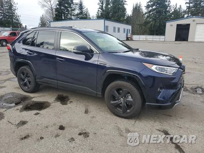 Czwarte zdjęcie samochodu z boku: 2021 TOYOTA RAV4 XSE VIN:JTME6RFV5MD512654 - miniatura