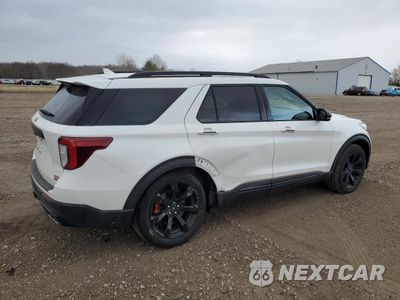 Trzecie zdjęcie samochodu z tyłu: 2023 FORD EXPLORER ST VIN:1FM5K8GC8PGB68545 - miniatura