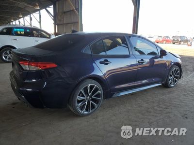 Trzecie zdjęcie samochodu z tyłu: 2020 TOYOTA COROLLA SE VIN:JTDP4RCE4LJ011287 - miniatura