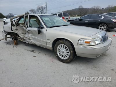 Czwarte zdjęcie samochodu z boku: 2010 MERCURY GRAND MARQUIS LS VIN:2MEBM7FV8AX605314 - miniatura