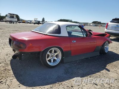 Trzecie zdjęcie samochodu z tyłu: 1991 MAZDA MX-5 MIATA VIN:JM1NA3513M0215559 - miniatura