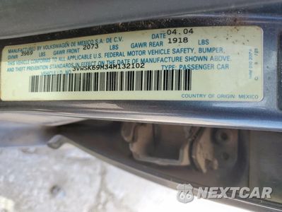 Zdjęcie 12 z 12 samochodu: 2004 VOLKSWAGEN JETTA GLS VIN:3VWSK69M34M132102 - miniatura