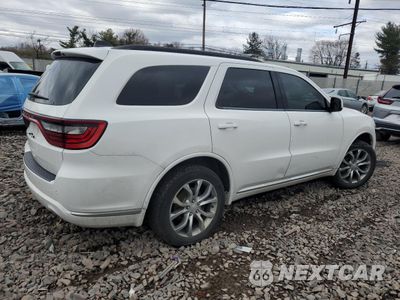 Trzecie zdjęcie samochodu z tyłu: 2017 DODGE DURANGO SXT VIN:1C4RDJAG1HC957874 - miniatura
