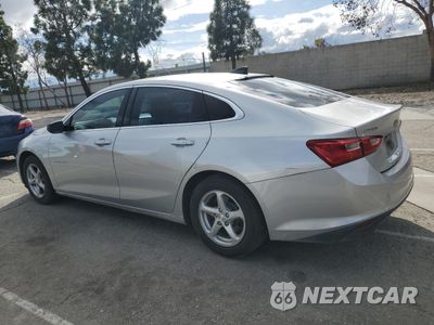 Drugie zdjęcie samochodu z przodu: 2017 CHEVROLET MALIBU LS VIN:1G1ZB5ST6HF129903 - miniatura