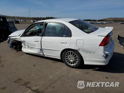 Drugie zdjęcie samochodu z przodu: 2005 HONDA CIVIC LX VIN:2HGES16565H608344 - miniatura