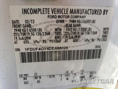 Zdjęcie 12 z 12 samochodu: 2013 FORD F450 SUPER DUTY VIN:1FDUF4GY4DEA88025 - miniatura