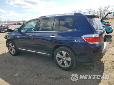 Drugie zdjęcie samochodu z przodu: 2013 TOYOTA HIGHLANDER LIMITED VIN:5TDDK3EH5DS256083 - miniatura