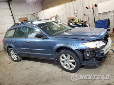 Czwarte zdjęcie samochodu z boku: 2008 SUBARU OUTBACK 2.5I VIN:4S4BP61CX87365610 - miniatura