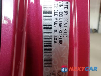 Zdjęcie 12 z 12 samochodu: 2024 JEEP GLADIATOR SPORT VIN:1C6HJTAG5RL131165 - miniatura