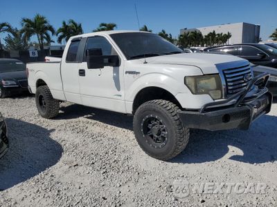 Czwarte zdjęcie samochodu z boku: 2013 FORD F150 SUPER CAB VIN:1FTFX1ET1DKF44287 - miniatura