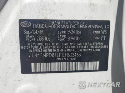 Zdjęcie 12 z 12 samochodu: 2020 HYUNDAI ELANTRA SEL VIN:5NPD84LF1LH532463 - miniatura