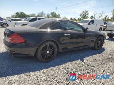 Trzecie zdjęcie samochodu z tyłu: 2005 MERCEDES-BENZ SL 500 VIN:WDBSK75F65F100213 - miniatura