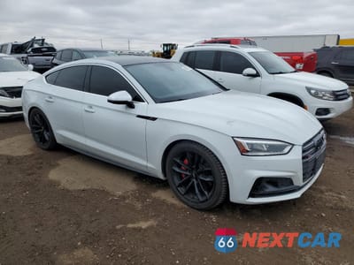 Czwarte zdjęcie samochodu z boku: 2018 AUDI S5 PRESTIGE VIN:WAUC4CF50JA029819 - miniatura