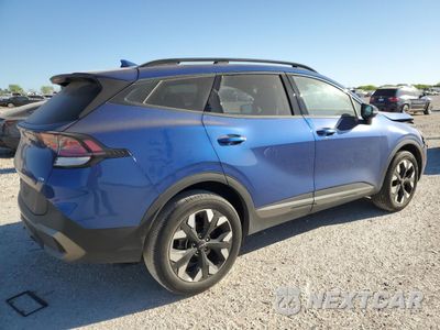 Trzecie zdjęcie samochodu z tyłu: 2023 KIA SPORTAGE X LINE VIN:5XYK6CAF2PG005474 - miniatura
