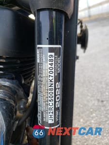 Zdjęcie 9 z 10 samochodu: 2022 HONDA VT750 C VIN:JH2RC5008NK700489 - miniatura