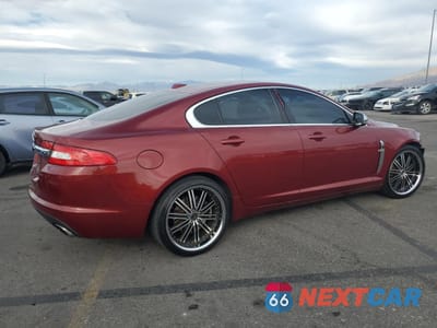 Trzecie zdjęcie samochodu z tyłu: 2010 JAGUAR XF LUXURY VIN:SAJWA0FAXAHR56047 - miniatura