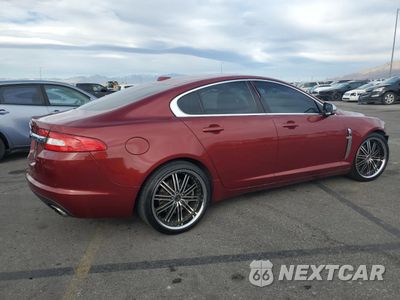 Trzecie zdjęcie samochodu z tyłu: 2010 JAGUAR XF LUXURY VIN:SAJWA0FAXAHR56047 - miniatura