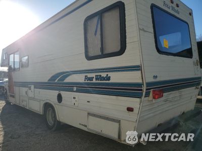 Trzecie zdjęcie samochodu z tyłu: 1993 FORD ECONOLINE E350 CUTAWAY VAN VIN:1FDKE30GXPHA21194 - miniatura