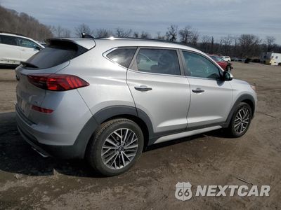 Trzecie zdjęcie samochodu z tyłu: 2020 HYUNDAI TUCSON LIMITED VIN:KM8J3CALXLU155203 - miniatura