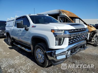 Czwarte zdjęcie samochodu z boku: 2022 CHEVROLET SILVERADO K2500 HEAVY DUTY LTZ VIN:1GC4YPEY0NF194325 - miniatura
