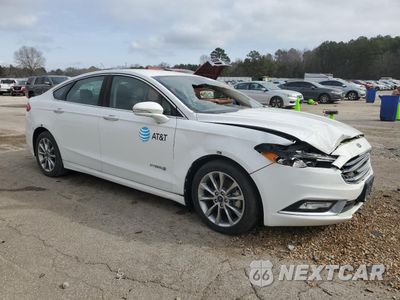 Czwarte zdjęcie samochodu z boku: 2017 FORD FUSION SE HYBRID VIN:3FA6P0LU0HR409220 - miniatura