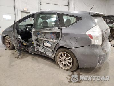 Drugie zdjęcie samochodu z przodu: 2013 TOYOTA PRIUS V VIN:JTDZN3EU7D3241645 - miniatura