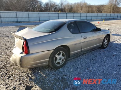 Trzecie zdjęcie samochodu z tyłu: 2003 CHEVROLET MONTE CARLO LS VIN:2G1WW12E339419311 - miniatura