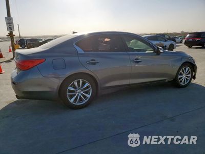 Trzecie zdjęcie samochodu z tyłu: 2016 INFINITI Q50 PREMIUM VIN:JN1EV7AP7GM303214 - miniatura