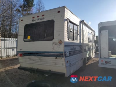 Czwarte zdjęcie samochodu z boku: 1993 FORD ECONOLINE E350 CUTAWAY VAN VIN:1FDKE30GXPHA21194 - miniatura