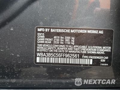 Zdjęcie 12 z 12 samochodu: 2015 BMW 328 XI SULEV VIN:WBA3B5C56FF962561 - miniatura
