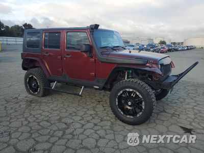 Czwarte zdjęcie samochodu z boku: 2009 JEEP WRANGLER UNLIMITED SAHARA VIN:1J4GA59119L770086 - miniatura