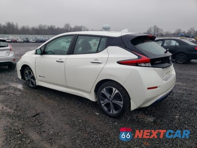 Drugie zdjęcie samochodu z przodu: 2018 NISSAN LEAF S VIN:1N4AZ1CP6JC304951 - miniatura