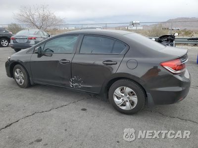 Drugie zdjęcie samochodu z przodu: 2013 HONDA CIVIC LX VIN:2HGFB2F51DH569316 - miniatura