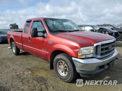Czwarte zdjęcie samochodu z boku: 2002 FORD F250 SUPER DUTY VIN:1FTNX20F02EB64128 - miniatura