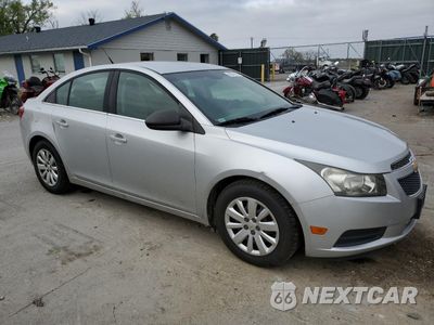 Czwarte zdjęcie samochodu z boku: 2011 CHEVROLET CRUZE LS VIN:1G1PD5SH9B7288588 - miniatura